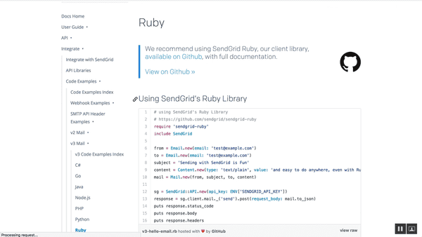 Ruby Example